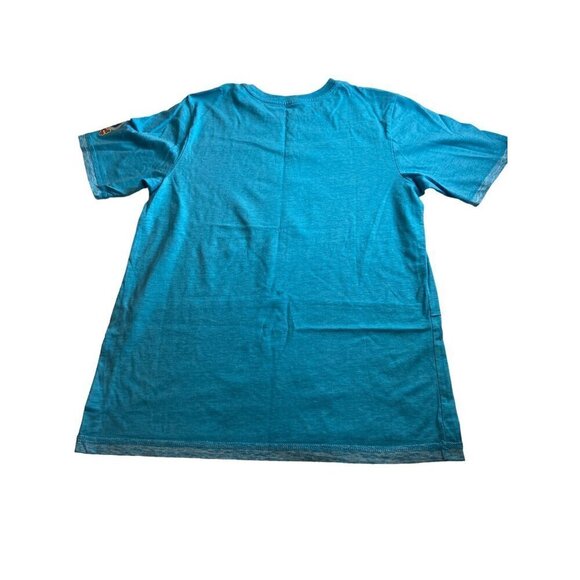 Scooby-Doo Kids' T-Shirt - Blue Graphic Tee With Scooby & Burger Print - Ruh Roh - Picture 4 of 6